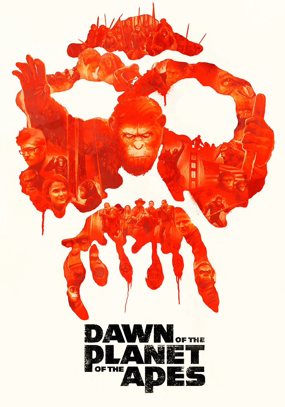 Dawn of the Planet of the Apes Art