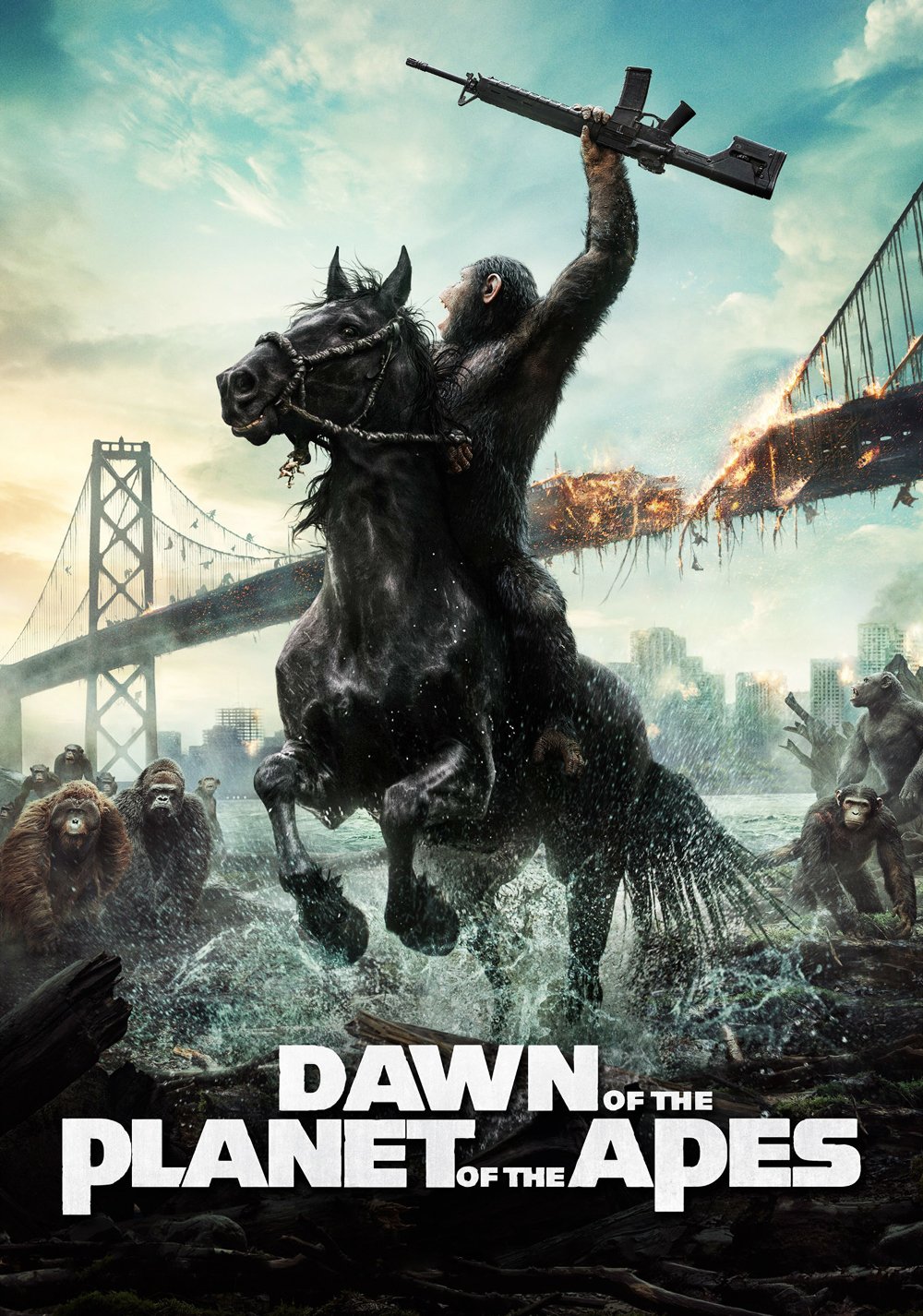 Download Movie Dawn Of The Planet Of The Apes Art