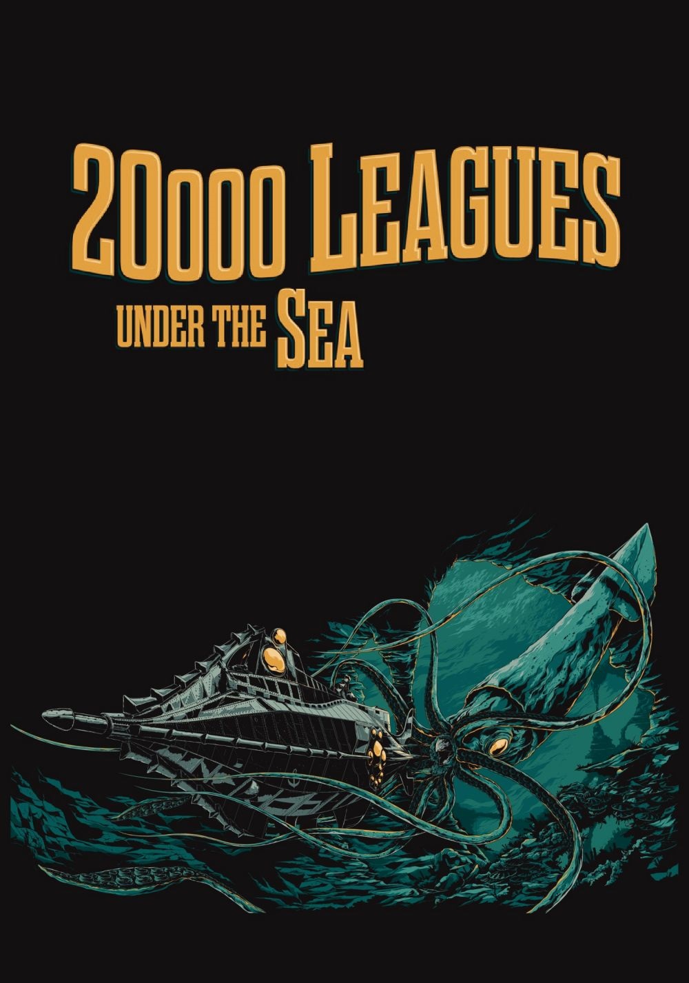 20,000 Leagues Under The Sea Art