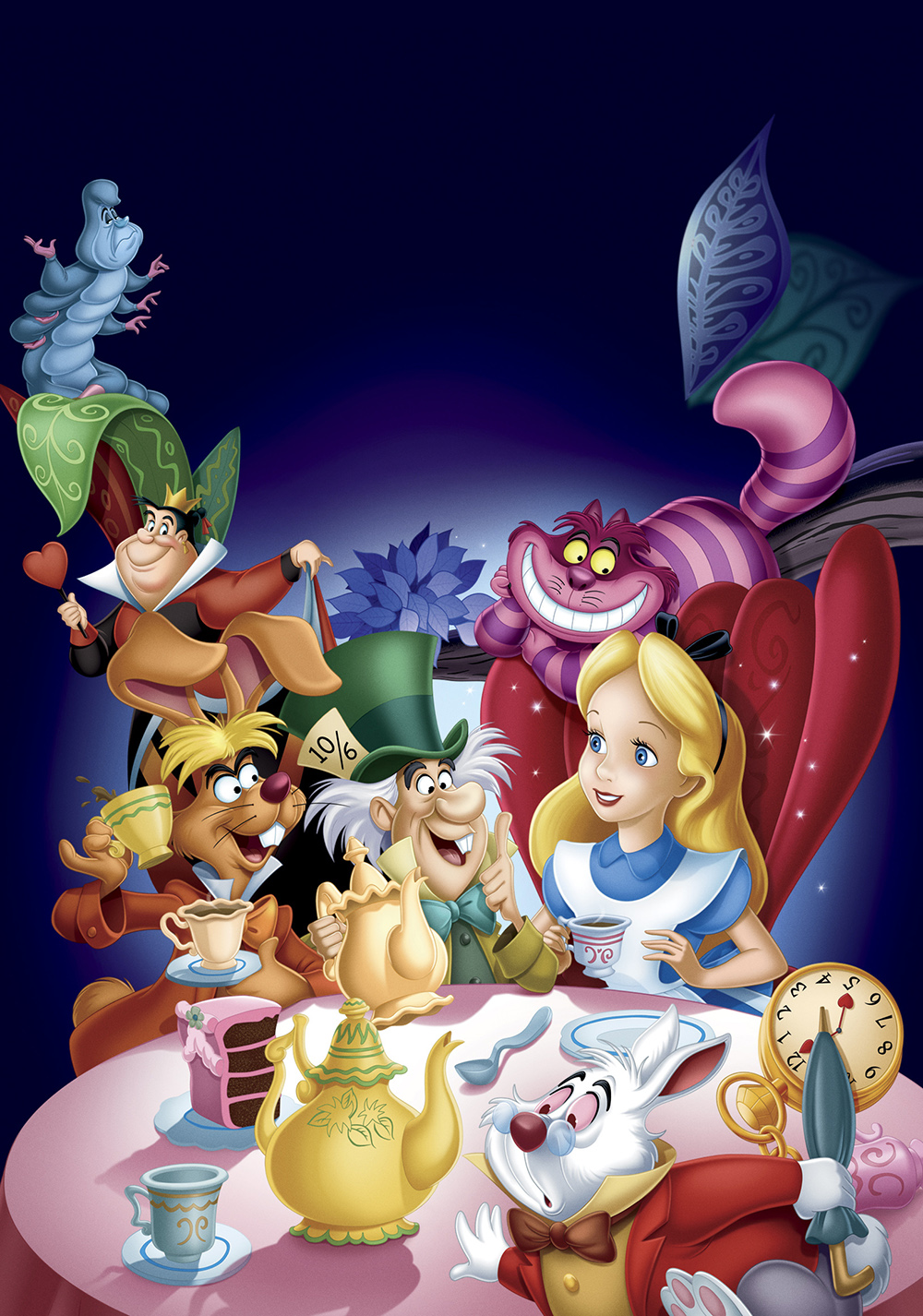 Alice in Wonderland (1951) Art