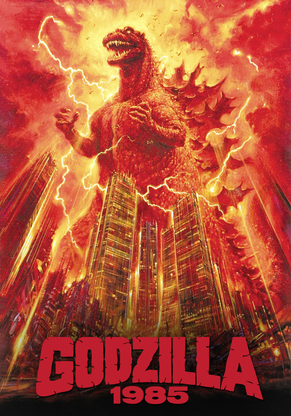 Godzilla 1985: The Legend Is Reborn Art