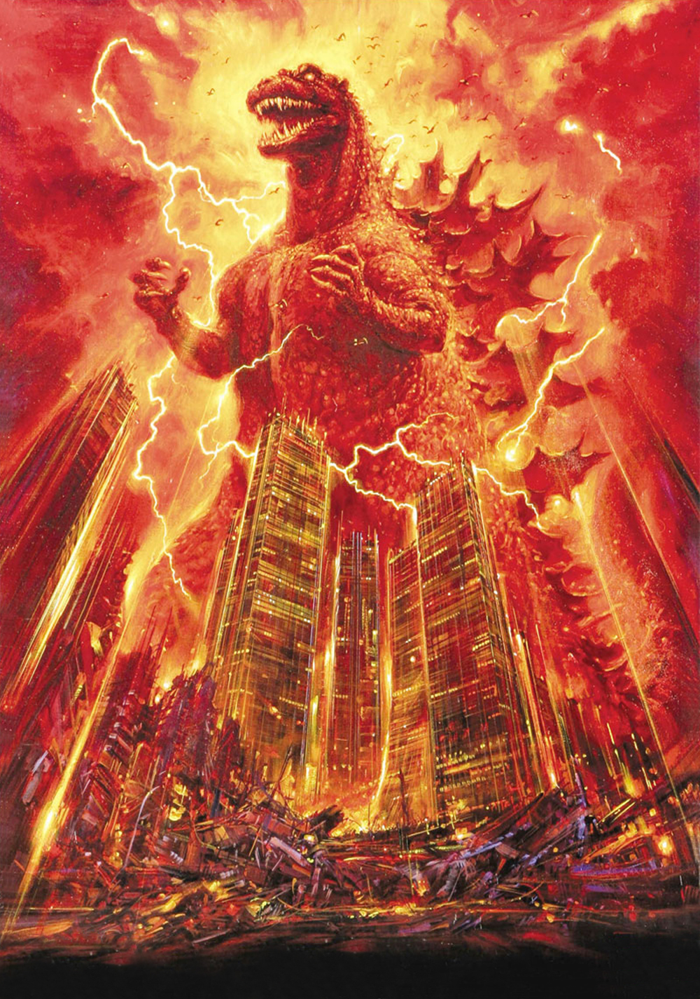Godzilla 1985: The Legend Is Reborn Art