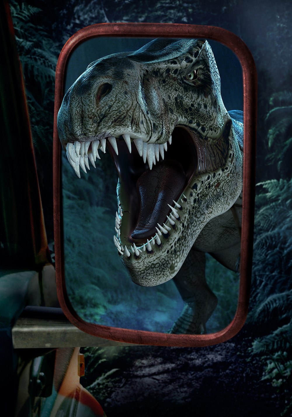 Download Movie Jurassic Park Art, image size:1000x1426