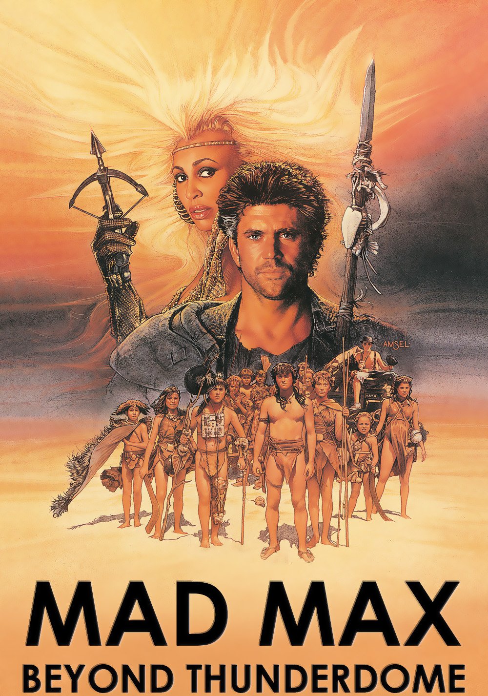 Download Movie Mad Max Beyond Thunderdome Art