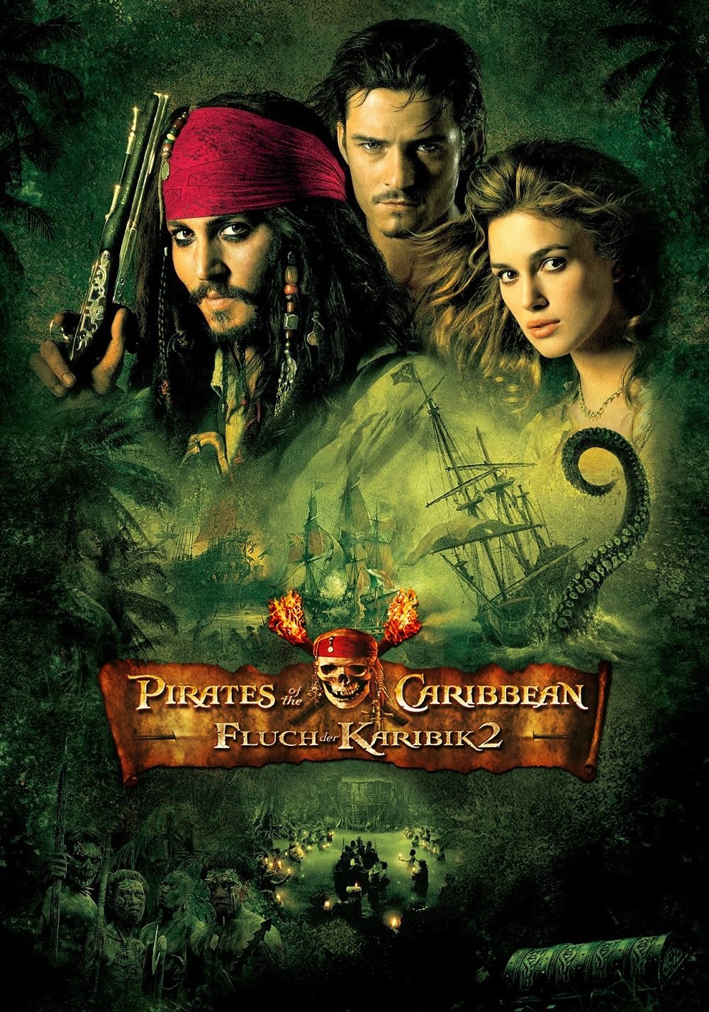 Download Movie Pirates Of The Caribbean: Dead Man's Chest Art