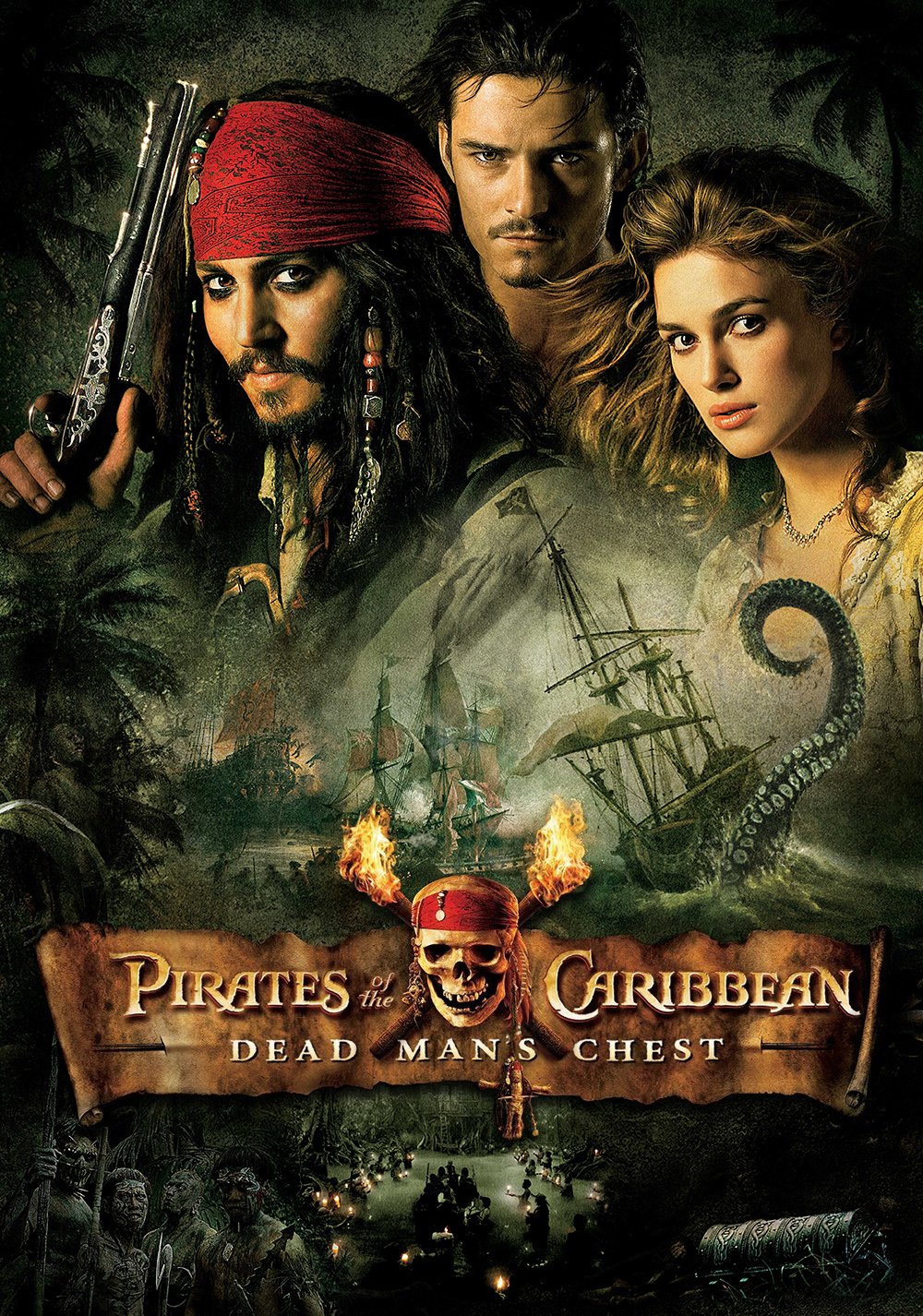 Download Movie Pirates Of The Caribbean: Dead Man's Chest Art