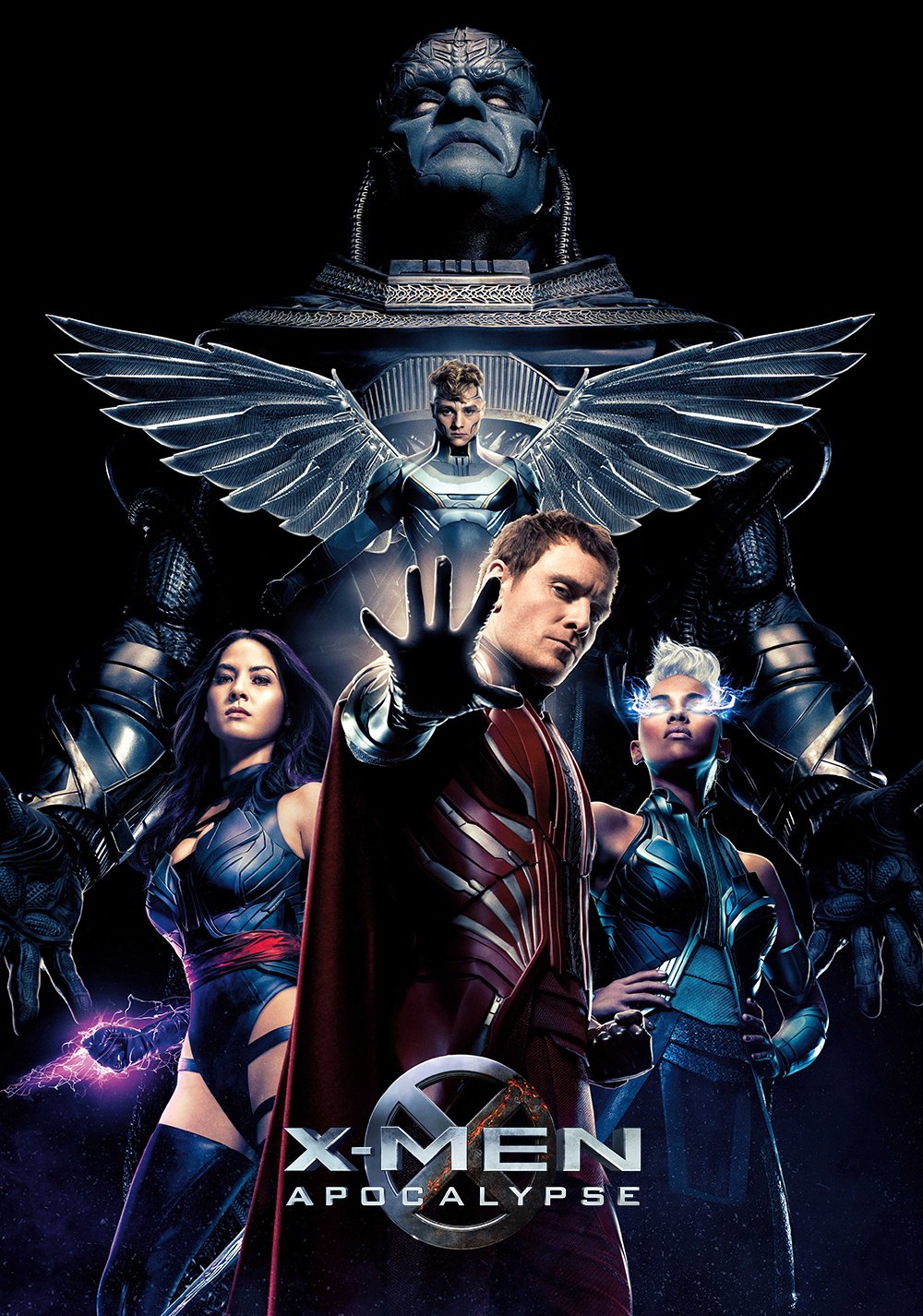 Download Erik Lehnsherr Warren Worthington III Storm (Marvel Comics) Psylocke (Marvel Comics) Magneto (Marvel Comics) Archangel (Marvel Comics) Apocalypse (Marvel Comics) Movie X-Men: Apocalypse Art